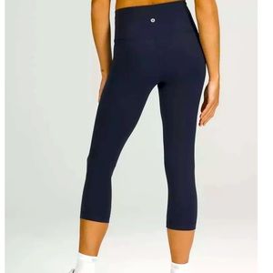 NWOT LLL EVERLUX 4 Wunder Train LULULEMON Leggings High Rise Crop 21” Pants SOFT